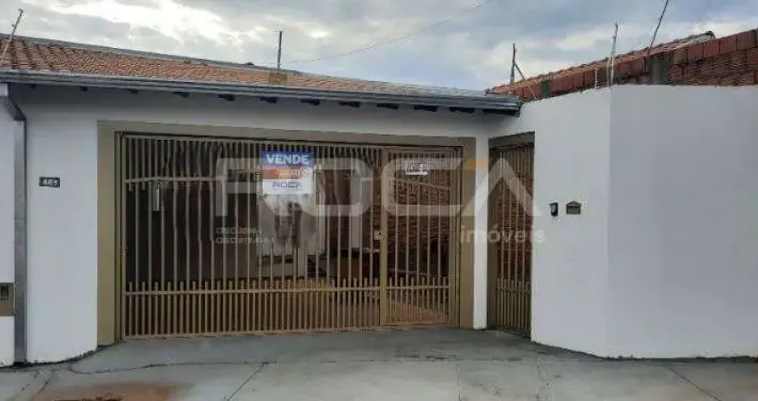 Casa de 3 dormitórios com suíte no Jardim Araucária, São Carlos