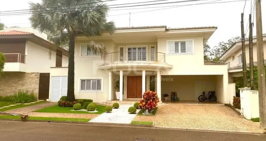 Casa de luxo no Condomínio Damha I em São Carlos - 04 suítes e amplas áreas