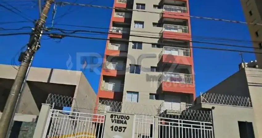 Apartamento à venda no Centro de São Carlos: 1 dormitório, 1 banheiro, cozinha e sala!