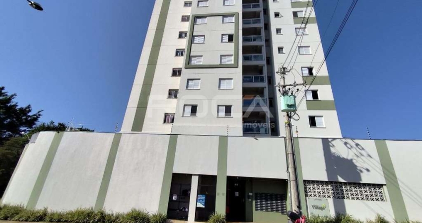 Apartamento para alugar em São Carlos - 2 dormitórios, sacada e garagem