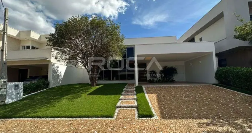 Casa de alto padrão com piscina e espaço gourmet no Condomínio Parque Residencial Damha III