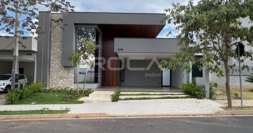 Casa de luxo com 3 suítes no Condomínio Village Damha IV em São Carlos