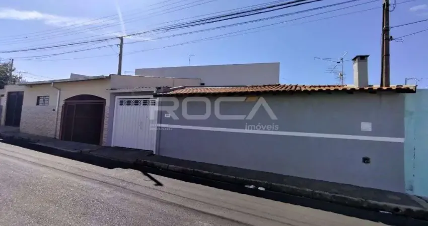 Casa padrão à venda na Vila Brasília, São Carlos - 2 dormitórios e garagem coberta!