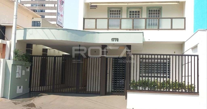 Ponto Comercial no CENTRO de São Carlos com 2 dormitórios e 4 banheiros!