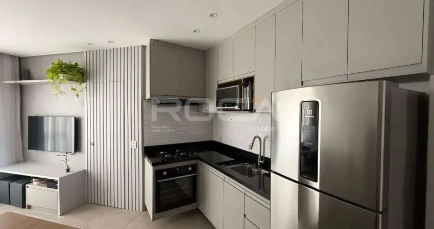 Apartamento padrão com 2 dormitórios e lazer completo em Residencial Parati, São Carlos
