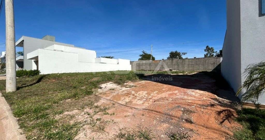 Terreno à venda em condomínio fechado no Jardim Jóckei Club A, São Carlos