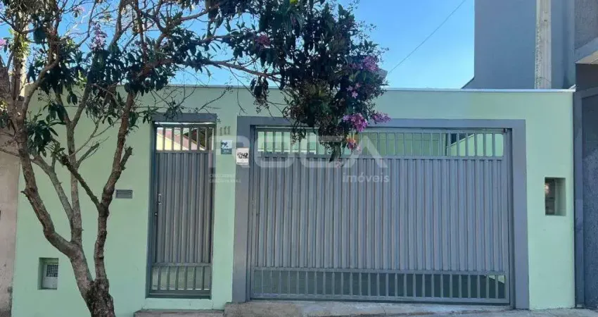 Casa padrão à venda com 2 dormitórios no Jardim Araucária, São Carlos