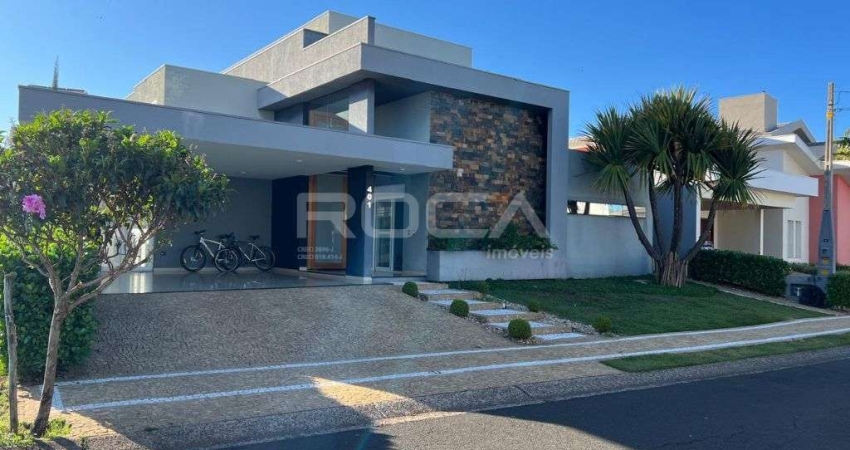 Linda Casa de 3 suítes no Condomínio Damha II em São Carlos