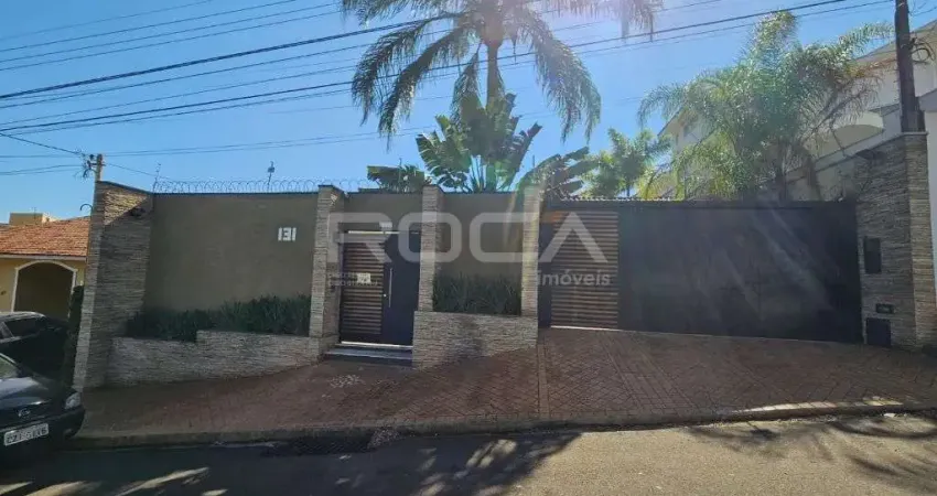 Casa de alto padrão com piscina e sauna no Parque Santa Mônica em São Carlos