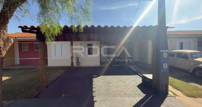 Casa moderna de 2 dormitórios no condomínio moradas 1 em são carlos!