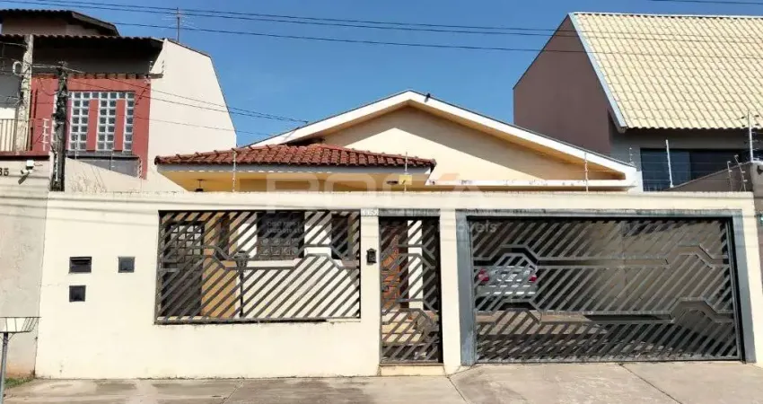 Linda casa à venda no jardim alvorada, são carlos: 3 suítes, edícula e 4 garagens!