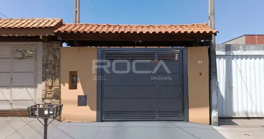 Casa padrão à venda em são carlos, parque industrial | 2 dormitórios, 3 garagens sendo 2 cobertas