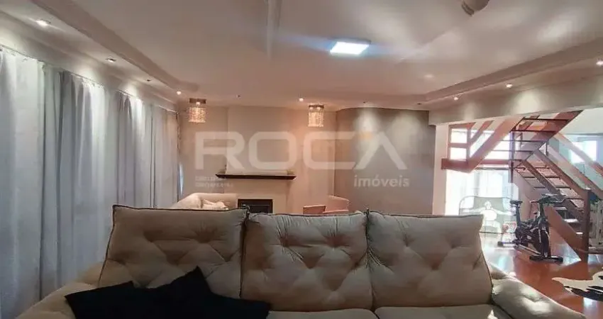 Luxuoso duplex com 4 suítes no parque faber castell, são carlos