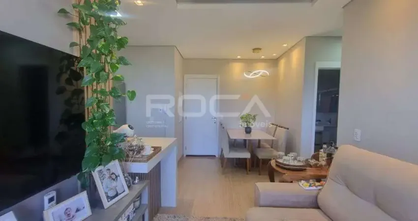 Apartamento de 2 dormitórios com suíte no Parque Sabará, São Carlos