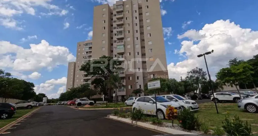 Apartamento de 2 dormitórios com suíte e armários no Parque Sabará - São Carlos