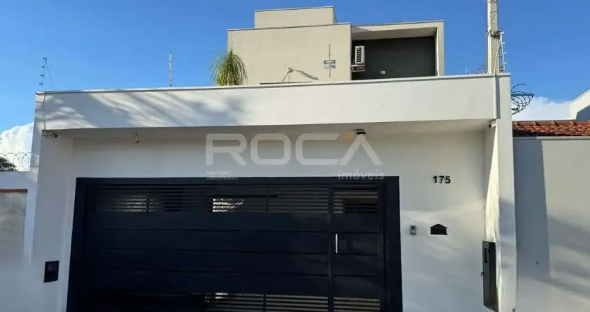 Sobrado à Venda no Jardim Ricetti, São Carlos - 3 Suítes, Piscina e Varanda!