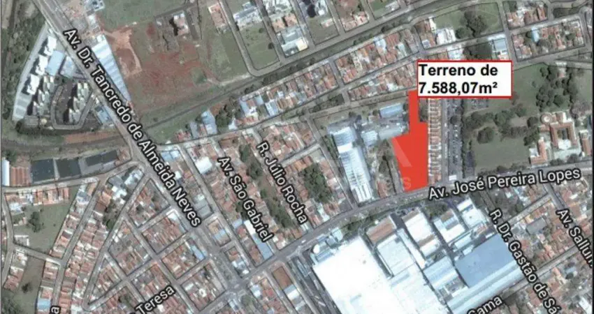 Terreno à venda na Avenida José Pereira Lopes, Vila Prado, São Carlos