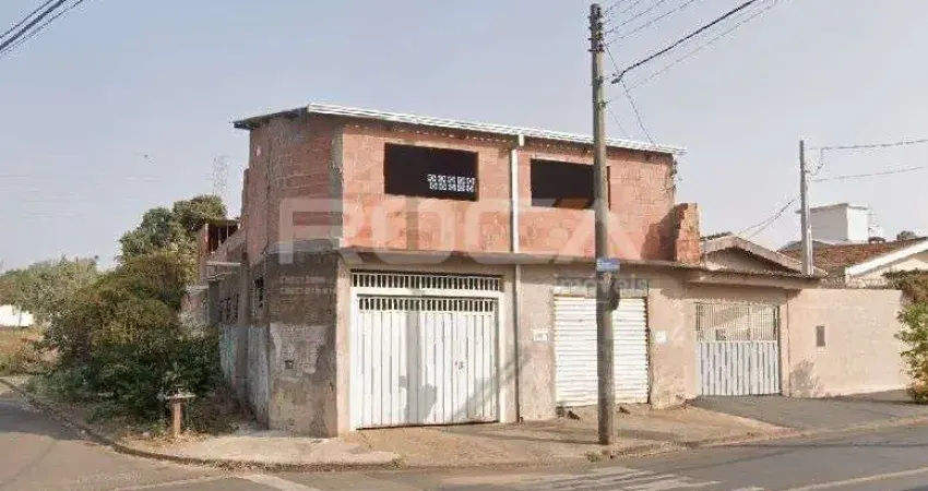 Casa à venda no Jardim Cruzeiro do Sul, São Carlos: 2 dormitórios, garagem coberta