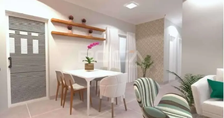 Apartamento de 2 dormitórios à venda no Jardim Santa Paula, São Carlos