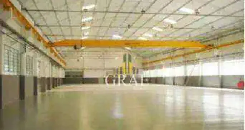 Galpão, 3761 m² - venda por R$ 11.000.000,00 ou aluguel por R$ 84.300,00/mês - Campanário - Diadema/SP
