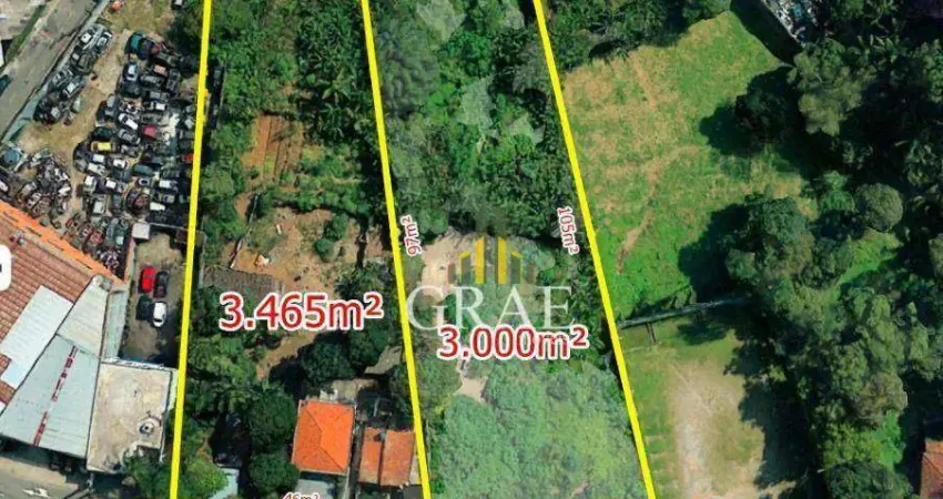 Terreno à venda, 6465 m² por R$ 9.290.000,00 - Dos Casa - São Bernardo do Campo/SP