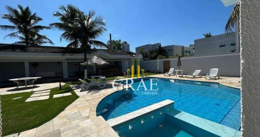 Sobrado com 7 dormitórios, 628 m² - venda por R$ 6.800.000,00 ou aluguel por R$ 26.900,00/mês - Jardim Acapulco - Guarujá/SP