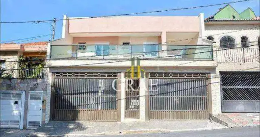 Sobrado 270m² - 5 Dormitórios (2 Suítes) 4 Vagas - Vila Gonçalves