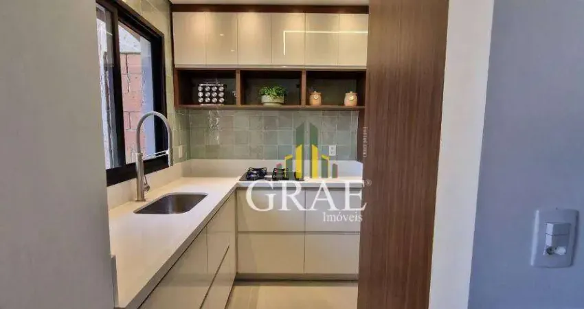 Apartamento à venda, 64 m² por R$ 650.000,00 - Campestre - Santo André/SP