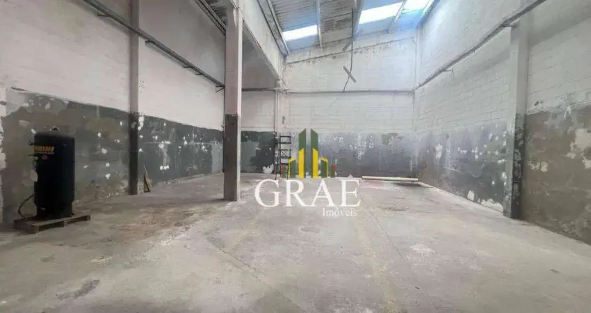 Galpão, 544 m² - venda por R$ 2.500.000,00 ou aluguel por R$ 15.000,00/mês - Vila Oriental - Diadema/SP