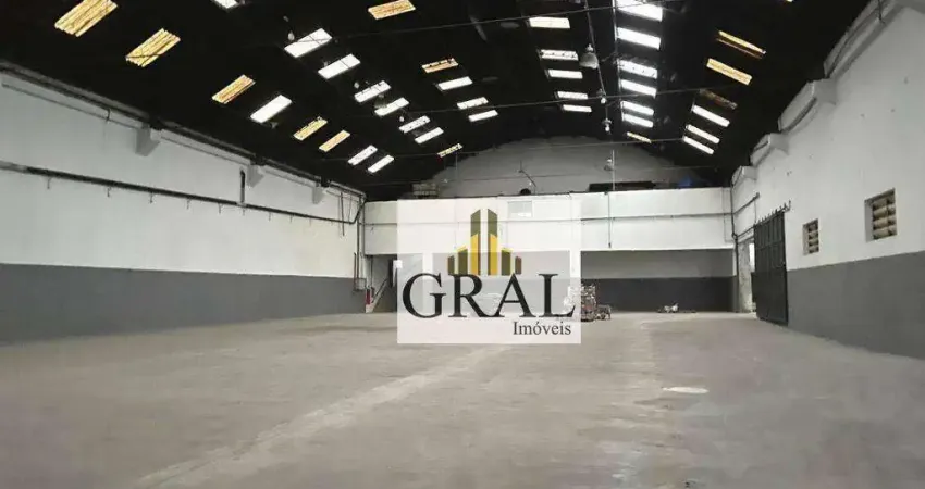 Galpão para alugar, 1359 m² por R$ 52.705,00/mês - Vila Alvinópolis - São Bernardo do Campo/SP