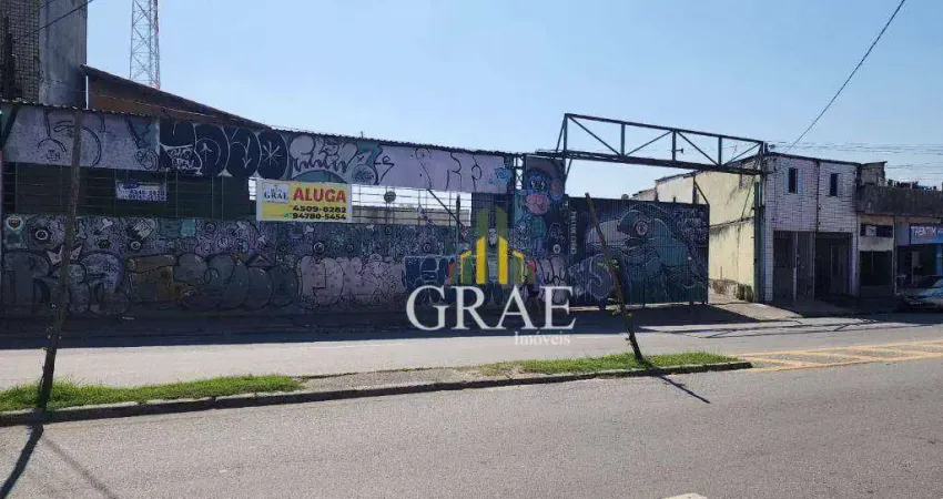 Terreno para alugar, 2.276,93m² por R$ 42.400/mês - Dos Casa - São Bernardo do Campo/SP