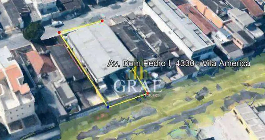 Barracão para alugar, 345 m² por R$ 10.780,00/mês - Vila América - Santo André/SP