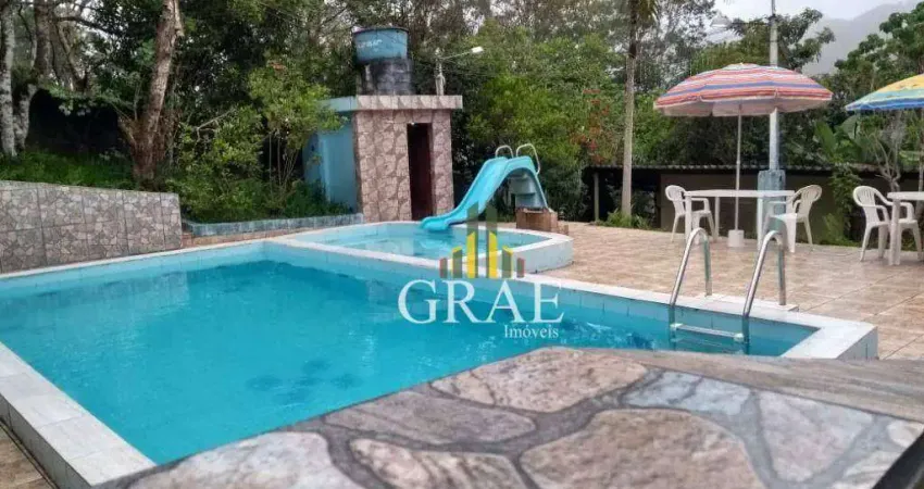 Chácara com 2 dormitórios à venda, 1940 m² por R$ 500.000 - Tatetos - São Bernardo do Campo/SP