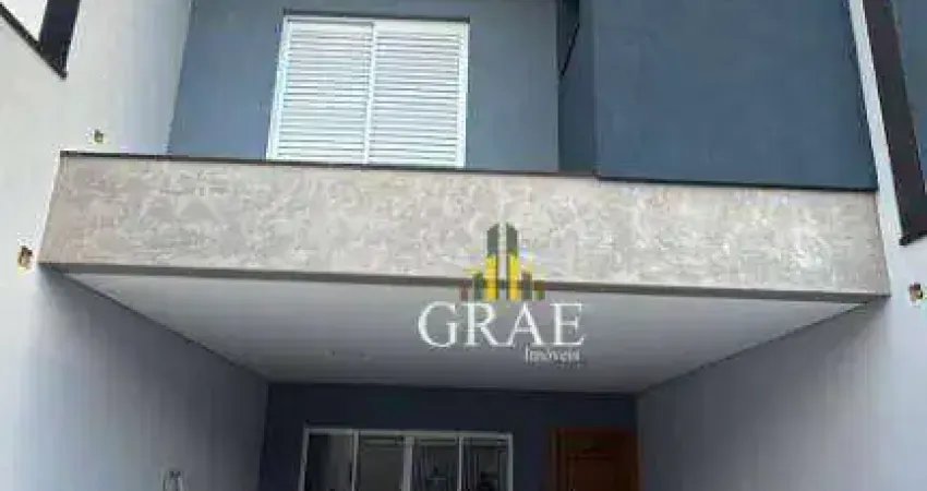 Sobrado novo de 184,82m² , 3 suítes, escritório, 4 vagas, a venda no Bairro Assunção - São Bernardo do Campo.