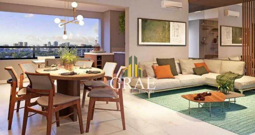 Apartamento com 3 dormitórios à venda, 92 m² por R$ 2.080.000,00 - Boqueirão - Santos/SP