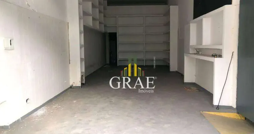 Salão para alugar, 218 m² por R$ 5.275,00/mês - Centro - Santo André/SP