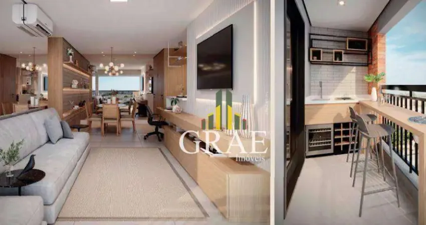 Apartamento com 2 dormitórios à venda, 59 m² por R$ 703.000,00 - Jardim do Mar - São Bernardo do Campo/SP