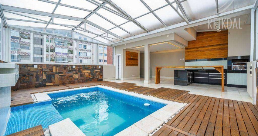 Cobertura com 3 dormitórios à venda, 184 m² por R$ 2.190.000,00 - Batel - Curitiba/PR