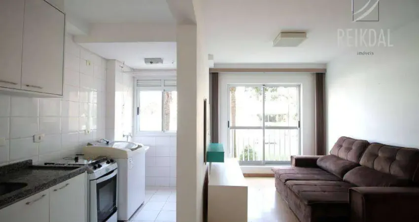 Apartamento com 2 dormitórios para alugar, 53 m² por r$ 2.372,78/mês - cidade industrial - curitiba/pr