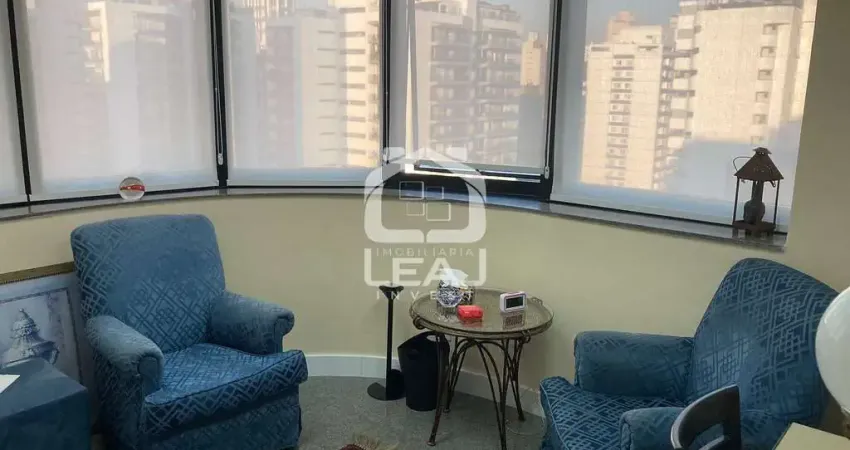 Sala comercial para venda e locação em moema com 42 metros quadrados com 2 salas e 1 vaga garagem