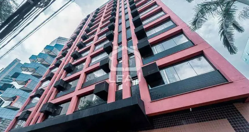 Conjunto comercial próx. ao shopping vila olímpia, 28m², ar condicionado, 1 vaga, são paulo, sp