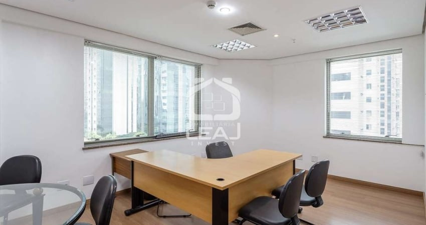 Conjunto comercial semi - mobiliada  para locação, Itaim Bibi, São Paulo, SP