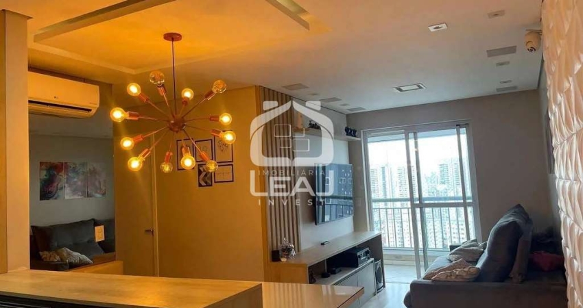 Apartamento mobiliado à venda, 69m², Vila Andrade, 3 dormitórios, 2 vagas - R$ 639.000,00 - São Pau