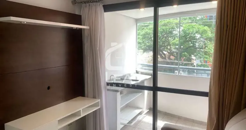 Apartamento para locação com 55m² em indianópolis com 2 quartos e 2 vagas