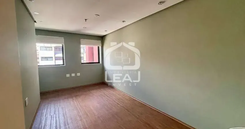 Conjunto comercial para locação de 45m² no itaim bibi com 1 vaga - r$ 3.030,00