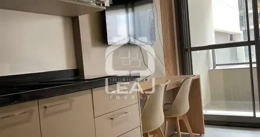 Studio lindo e mobiliado - para locação de 28m² no morumbi - 1 quarto suíte - r$ 3.940,00 l zona su