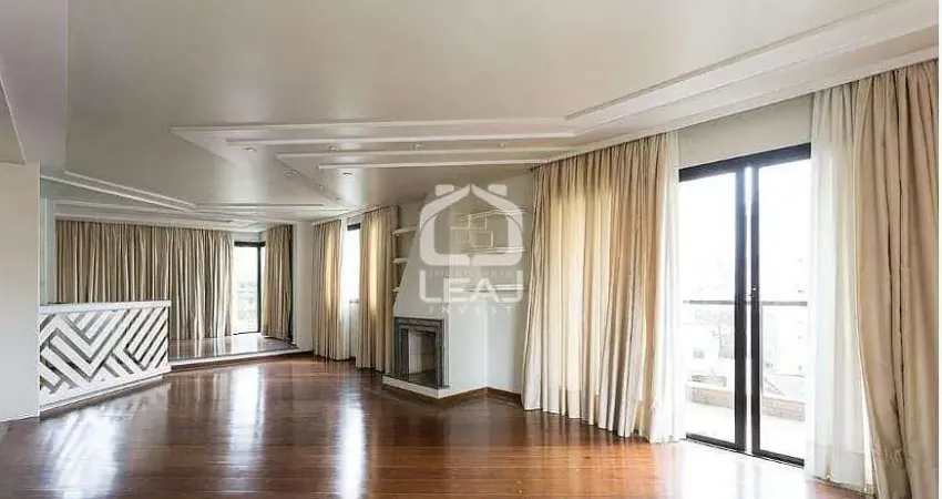 Apartamento à venda, 235 m² com 4 dormitórios, sendo 4 suítes, closet, lareira, 4 vagas garagem - R