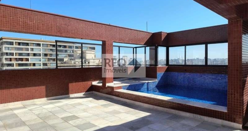 Maravilhosa cobertura de luxo com 4 quartos e 4 suítes na Vila Mariana, São Paulo-SP - Imperdível!