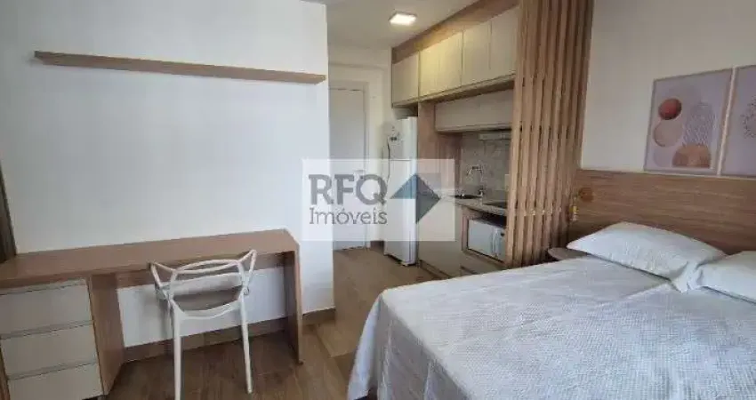 Studio moderno para locação em condomínio na vila mariana, são paulo-sp: 1 quarto, 1 sala, 1 banheiro, 27m². venha conferir!