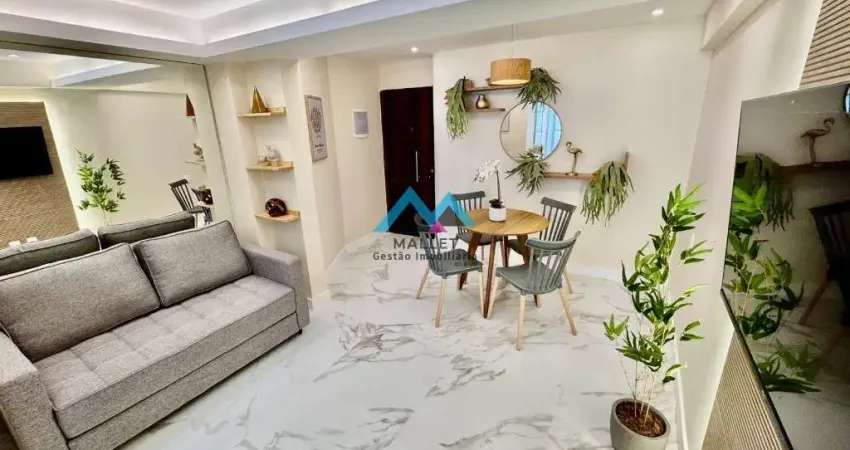 Lindo apartamento de 1 quarto, 33 m², todo reformado e mobiliado, à venda no centro do rio de janeiro.